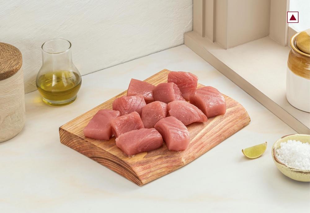 Tuna (Yellowfin) - Boneless Cubes
